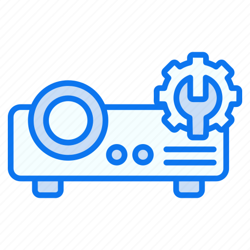 Projector, presentation, device, multimedia, movie, video, projection icon - Download on Iconfinder