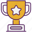 trophy, award, winner, achievement, prize, champion, reward, medal, success 