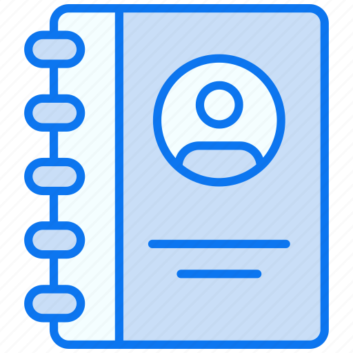 Contact book, phone-book, address-book, book, contacts, contact, directory icon - Download on Iconfinder