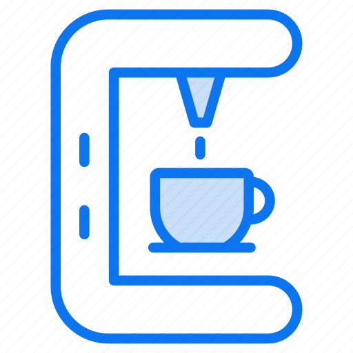 Coffee maker, coffee-machine, coffee, machine, espresso, drink, cafe icon - Download on Iconfinder