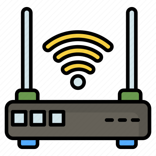 Modem, router, wifi, internet, wireless, device, network icon - Download on Iconfinder