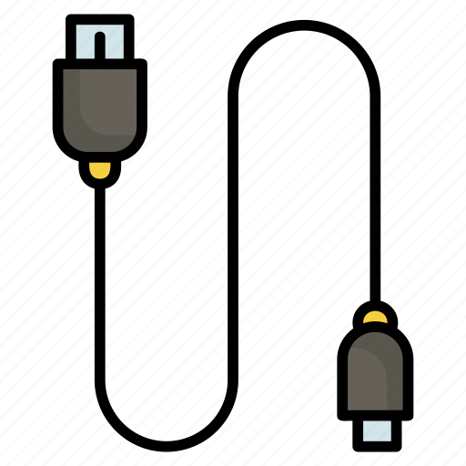 Cable, connectors, cable connectors, usb-cable, usb, connector, usb-cord icon - Download on Iconfinder
