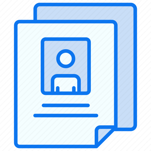 Profile, user, avatar, account, security, biodata, cv icon - Download on Iconfinder