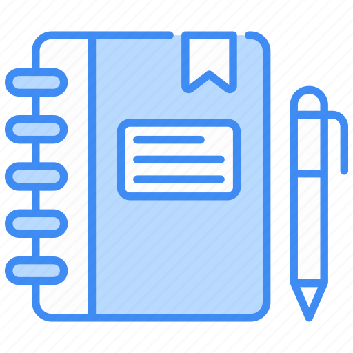 Diary, book, notebook, notepad, education, note, notes icon - Download on Iconfinder