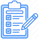 checklist, list, document, clipboard, task, paper, check, report, file