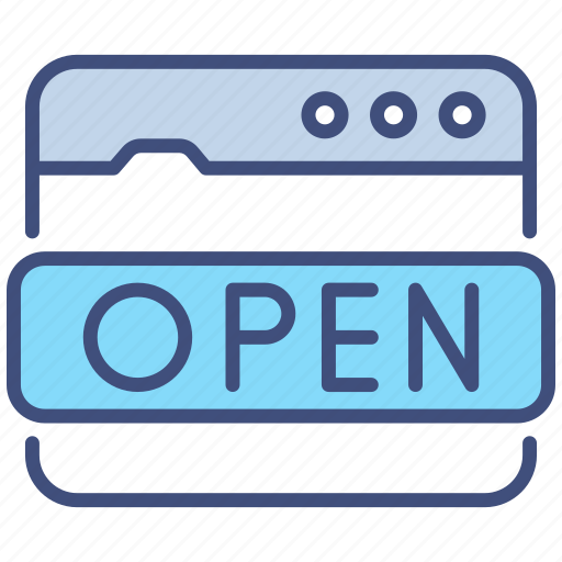 Open, book, mail, message, door, education, shop icon - Download on Iconfinder