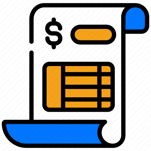 Bill, wallet, money, cash, finance, purse, payment icon - Download on Iconfinder