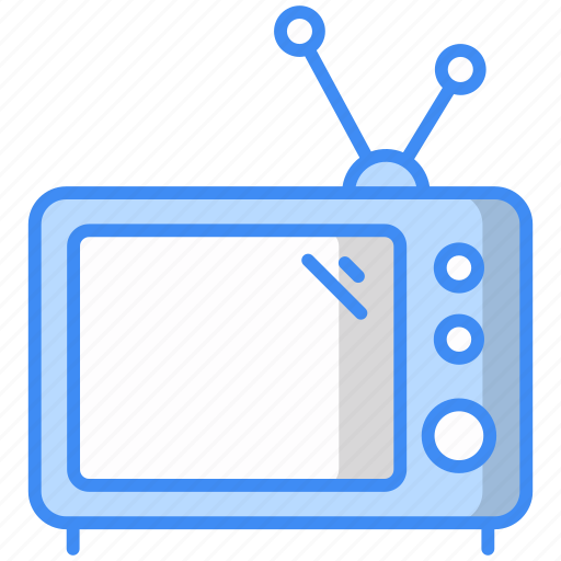 Television, watch, tv show, box, remote control, tv, entertainment icon - Download on Iconfinder