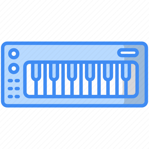Electronic keyboard, synthesizer, music, piano, instrument, digital, sound icon - Download on Iconfinder