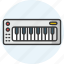 electronic keyboard, synthesizer, music, piano, instrument, digital, sound 