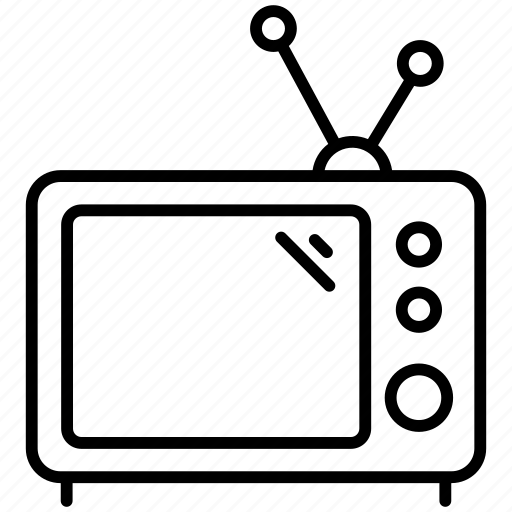 Television, watch, tv show, box, remote control, tv, entertainment icon - Download on Iconfinder
