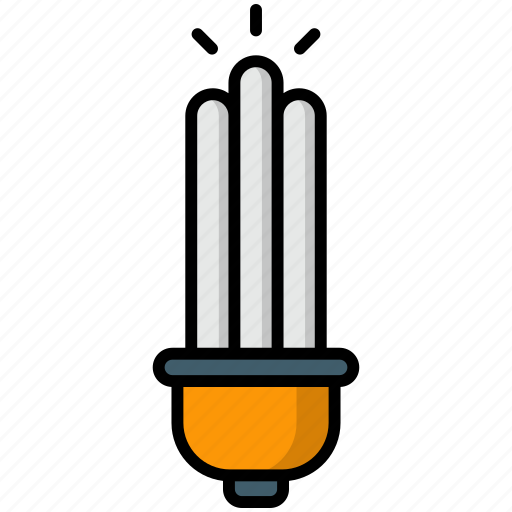 Energy saver, fluorescent, light bulb, energy efficiency, led bulb, electric, power icon - Download on Iconfinder
