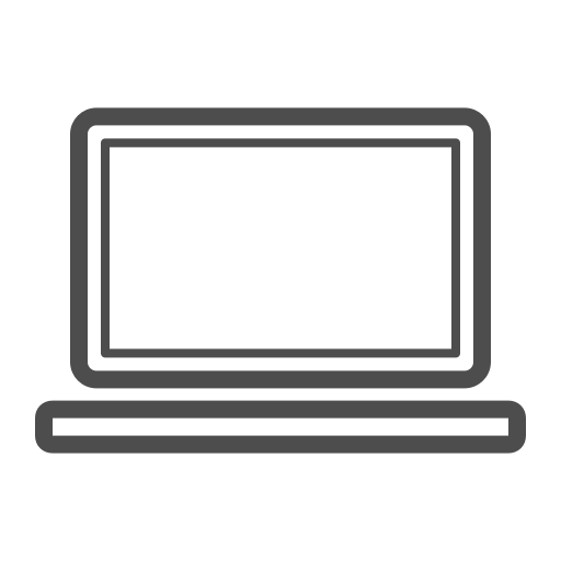 Laptop, laptop icon, laptop line icon icon - Free download