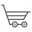 cart, shopping, shopping cart, shopping cart icon, shopping cart line icon 