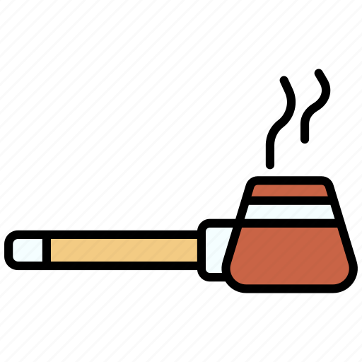 Smoke pipe, smoke, smoking, pipe, tobacco-pipe, hookah, vaporizing-device icon - Download on Iconfinder