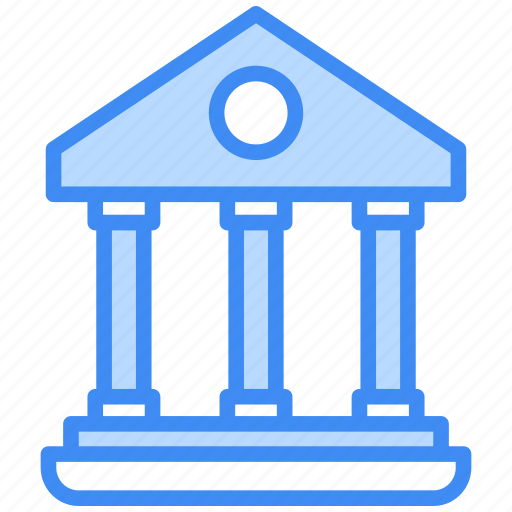 Court house, building, court, legal-building, law, government-building, legal icon - Download on Iconfinder