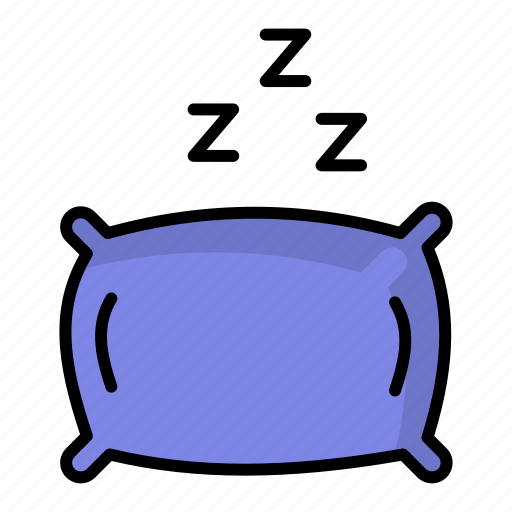 Pillow, bed, bedroom, sleep, home, sleeping, furniture icon - Download on Iconfinder