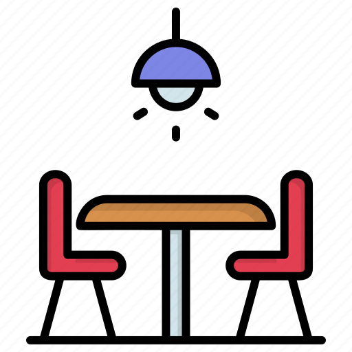 Dinning, table, dinning table, dinner, furniture, chair, restaurant icon - Download on Iconfinder