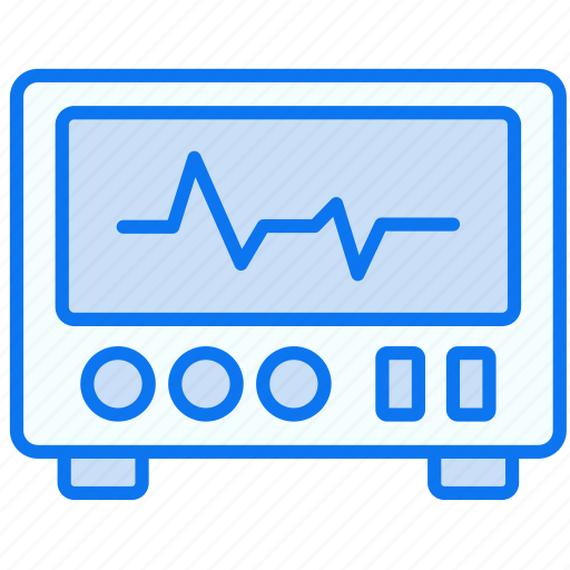 Ekg monitor, ecg, heartbeat, electrocardiogram, monitor, heart, ekg icon - Download on Iconfinder