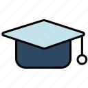 graduation, graduation-hat, cap, graduate, degree, study, knowledge, diploma, graduation cap, education