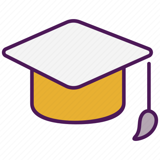 Graduation cap, education, graduation, graduation-hat, cap, graduate, degree icon - Download on Iconfinder