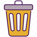trash, garbage, bin, recycle, delete, dustbin, remove, waste, recycling