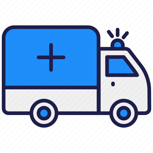 Ambulance, emergency, medical, hospital, vehicle, healthcare, transport icon - Download on Iconfinder