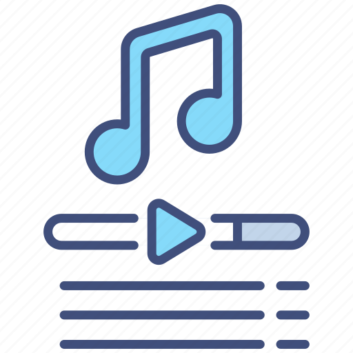 Playlist, music, player, list, multimedia, song, play icon - Download on Iconfinder
