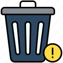 trash, garbage, bin, recycle, delete, dustbin, remove, waste, recycling, cross