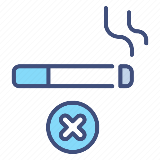 No smoking, cigarette, smoking, no-cigarette, smoke, forbidden, prohibition icon - Download on Iconfinder