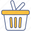 shopping basket, shopping, basket, ecommerce, cart, shop, buy, online-shopping, shopping-bucket 