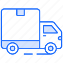delivery truck, delivery, truck, shipping, transport, vehicle, shipping-truck, package, box