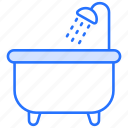 bath tub, bath, shower, tub, bathroom, hygiene, shower-tub, faucet, water