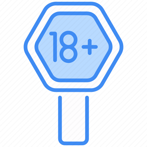 18 plus, age-limit, age, adult, restriction, eighteen-plus, plus icon - Download on Iconfinder