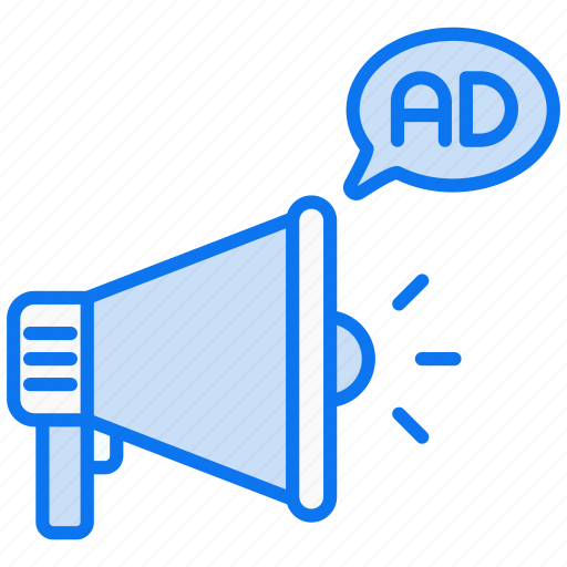 Advertising, marketing, promotion, advertisement, megaphone, announcement, digital-marketing icon - Download on Iconfinder