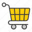 shopping, cart, purchase, ecommerce, buy, trolley, wishlist, shop, online, mobile 
