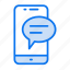 message, chat, communication, mobile, chatting, phone, conversation, text, bubble, smartphone 