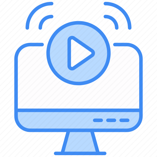 Live channel, channel, live, user, live-streaming, live-broadcast, laptop icon - Download on Iconfinder