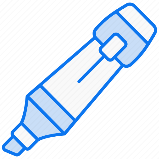 Highlighter, marker, stationery, underline, highlight, stationary, tool icon - Download on Iconfinder