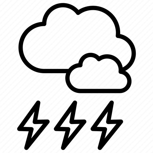 Cloudy, weather, cloud, forecast, nature, sun, rain icon - Download on Iconfinder