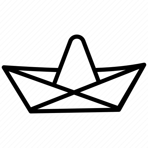 Paper, boat, paper boat, origami, toy, ship, origami-boat icon - Download on Iconfinder