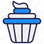 cupcake, dessert, sweet, muffin, cake, bakery, delicious, bakery-food, pastry 