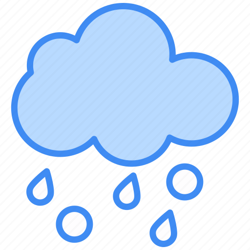 Rain and hail, raining, cloud, water, forecast, nature, rain icon - Download on Iconfinder