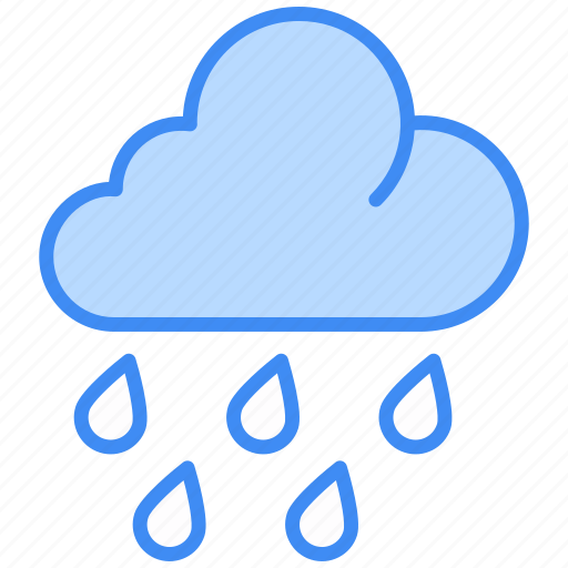 Rain, weather, cloud, forecast, nature, rainy, umbrella icon - Download on Iconfinder