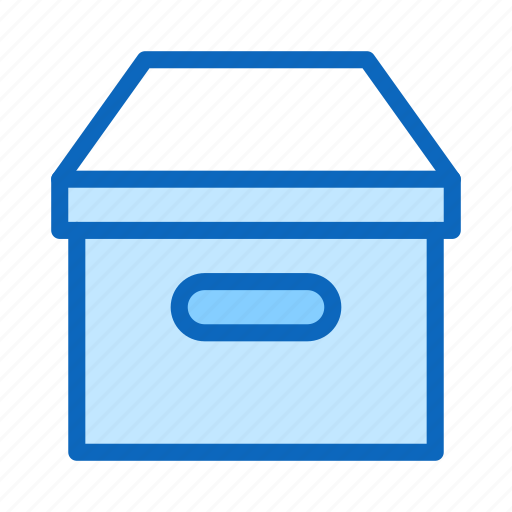 Archive, box, cardboard, office, package icon - Download on Iconfinder
