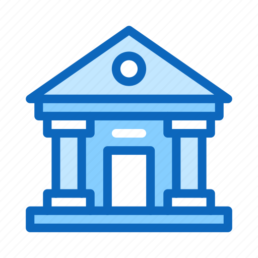 Bank, building, city, museum icon - Download on Iconfinder