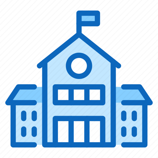 Building, city, school, university icon - Download on Iconfinder