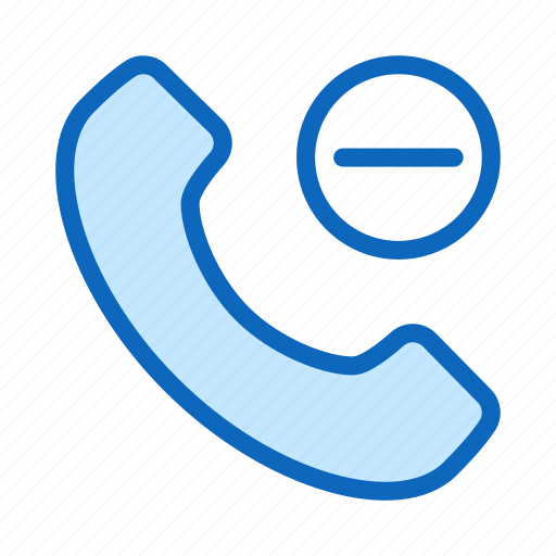Call, handset, minus, phone icon - Download on Iconfinder