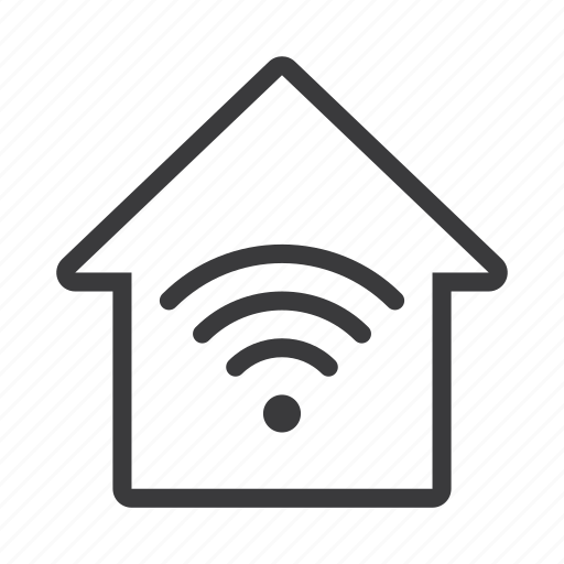 Home, house, internet, smart, wifi icon - Download on Iconfinder