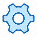 blue, cogwheel, gear, service, setting, settings, tabbaricons